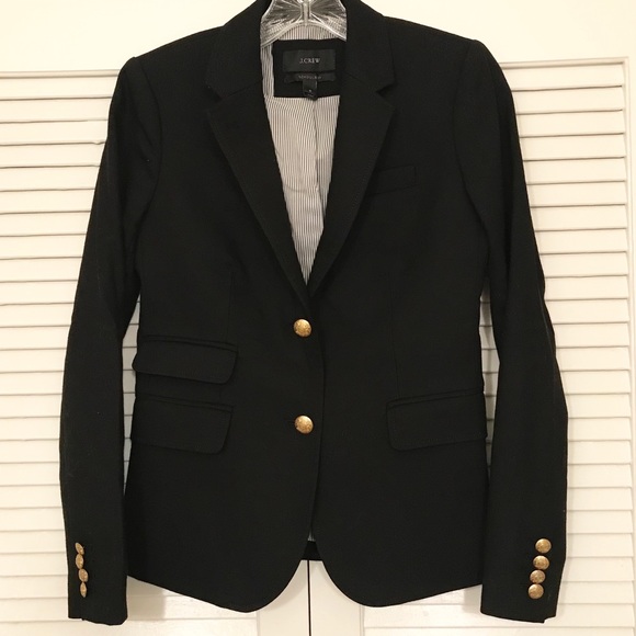 J. Crew Jackets & Blazers - J Crew Black Schoolboy Blazer Size 0